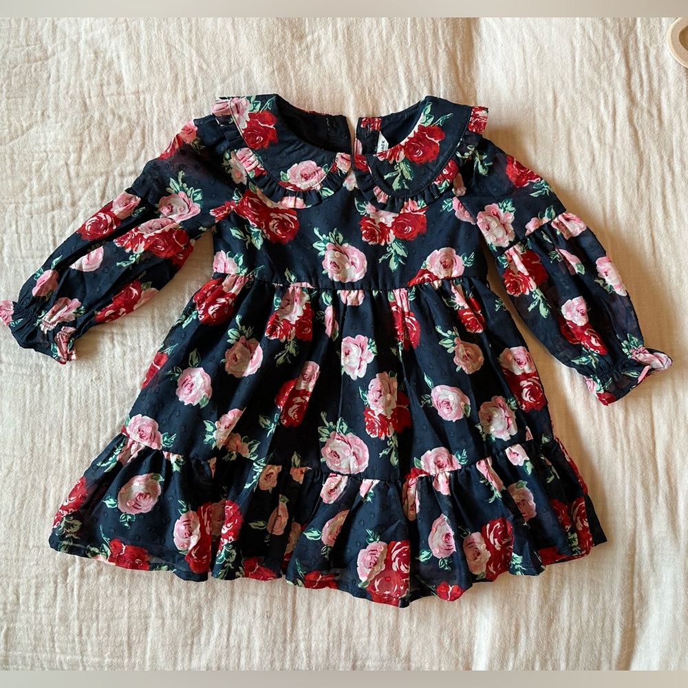 Janie and Jack Rose Dot Dress